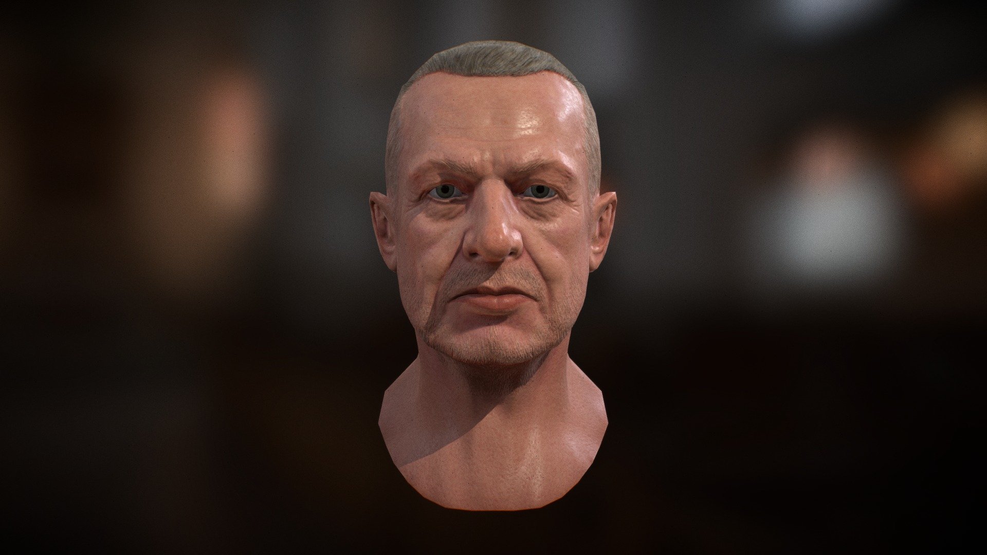 Bogusław Linda Head 3d model