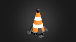 Futuristic Parking Cone