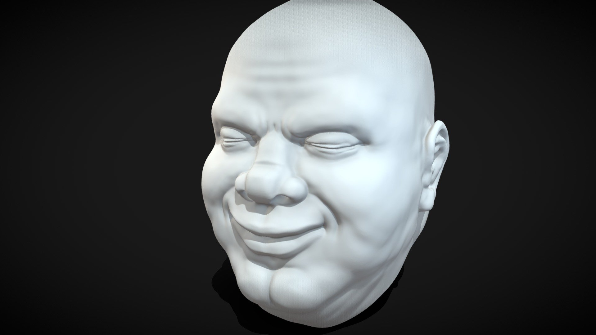 Bliss Head Sculpt 3d model