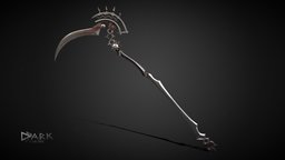 Black Blossom Scythe