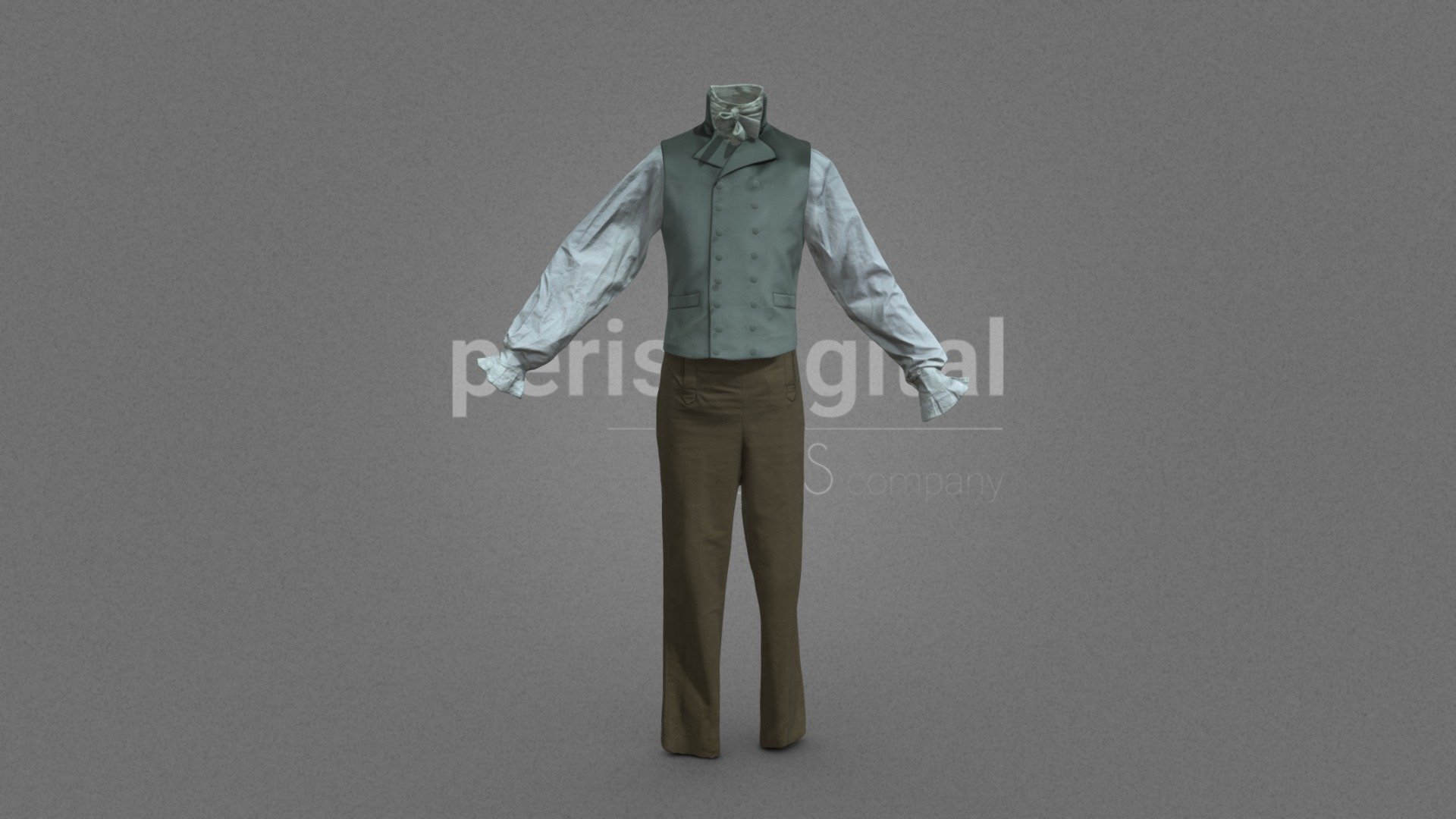 Crowd Cloth Series 3d model