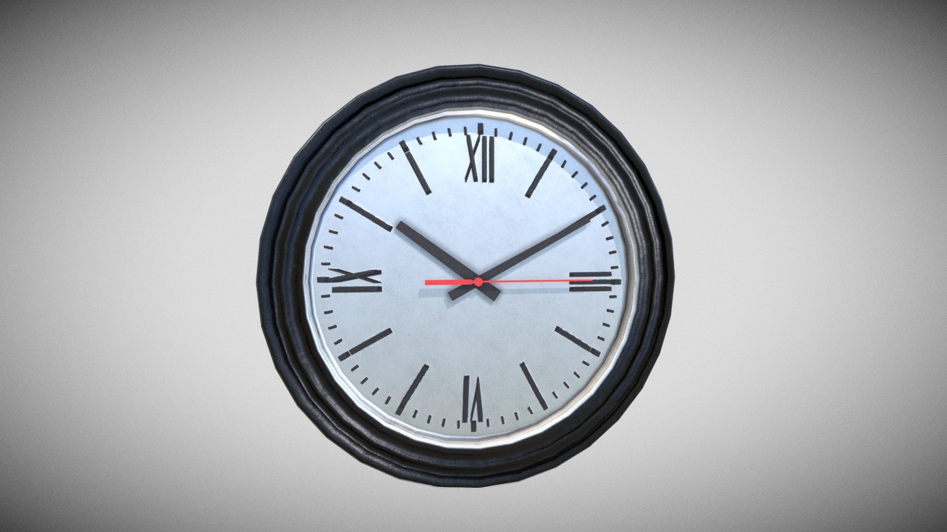 Wall Clock 3d model