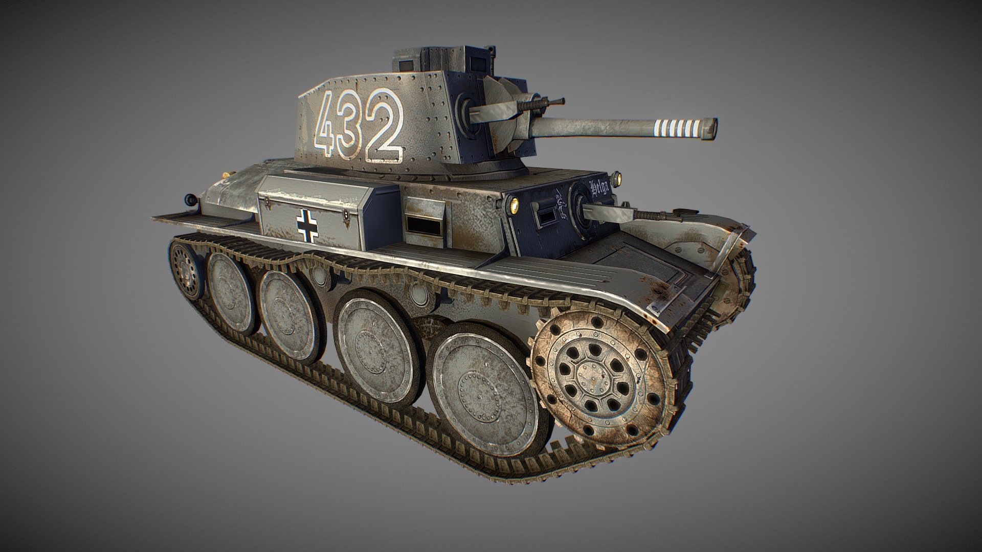 PanzerTank3 3d model