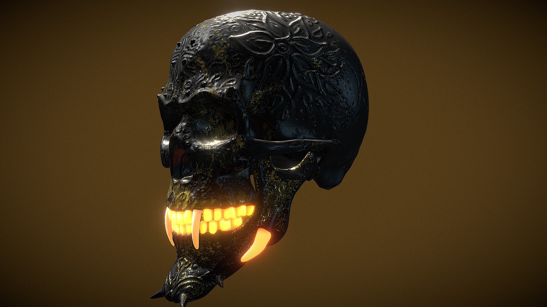 Skull 3d model