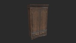 Closet dusty for a horror game