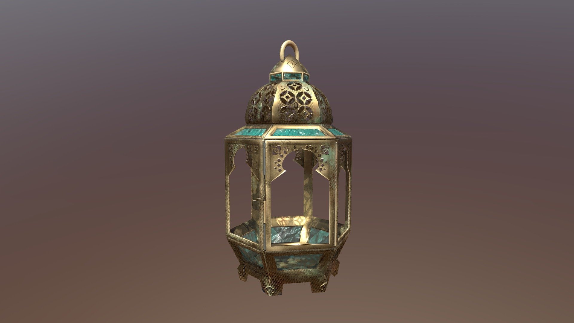 Ancient Latika Lantern 3d model