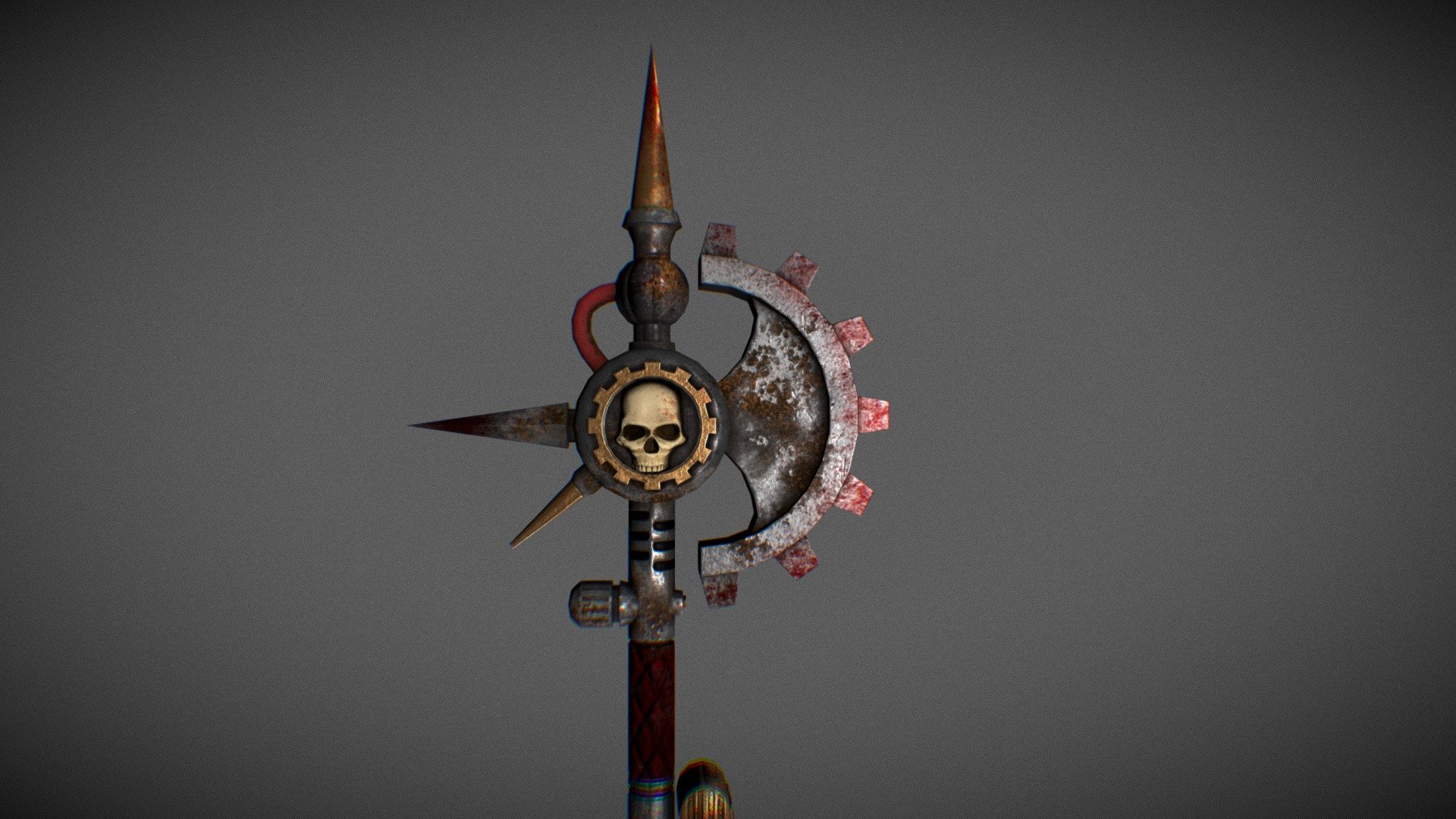 Cult Mechanicus Power Axe 3d model