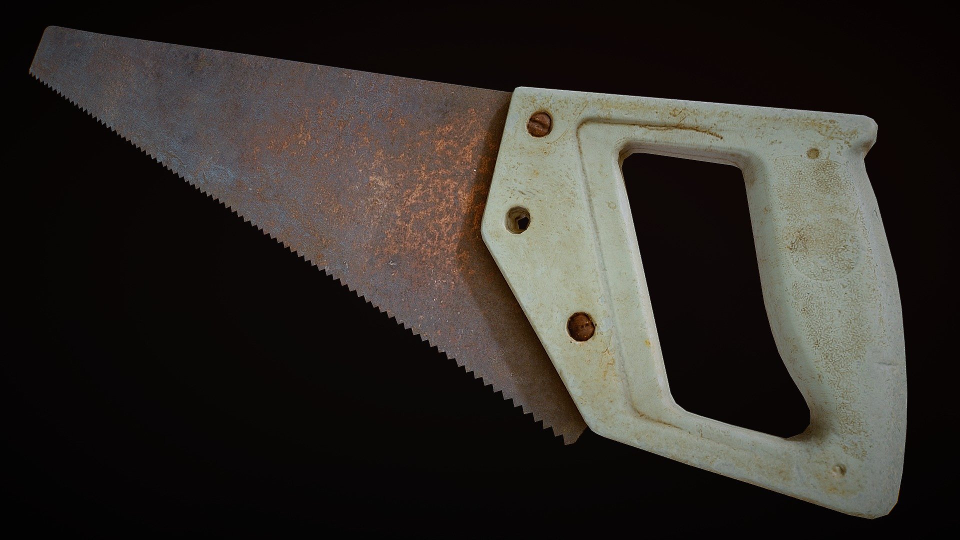 Old Saw 3d model