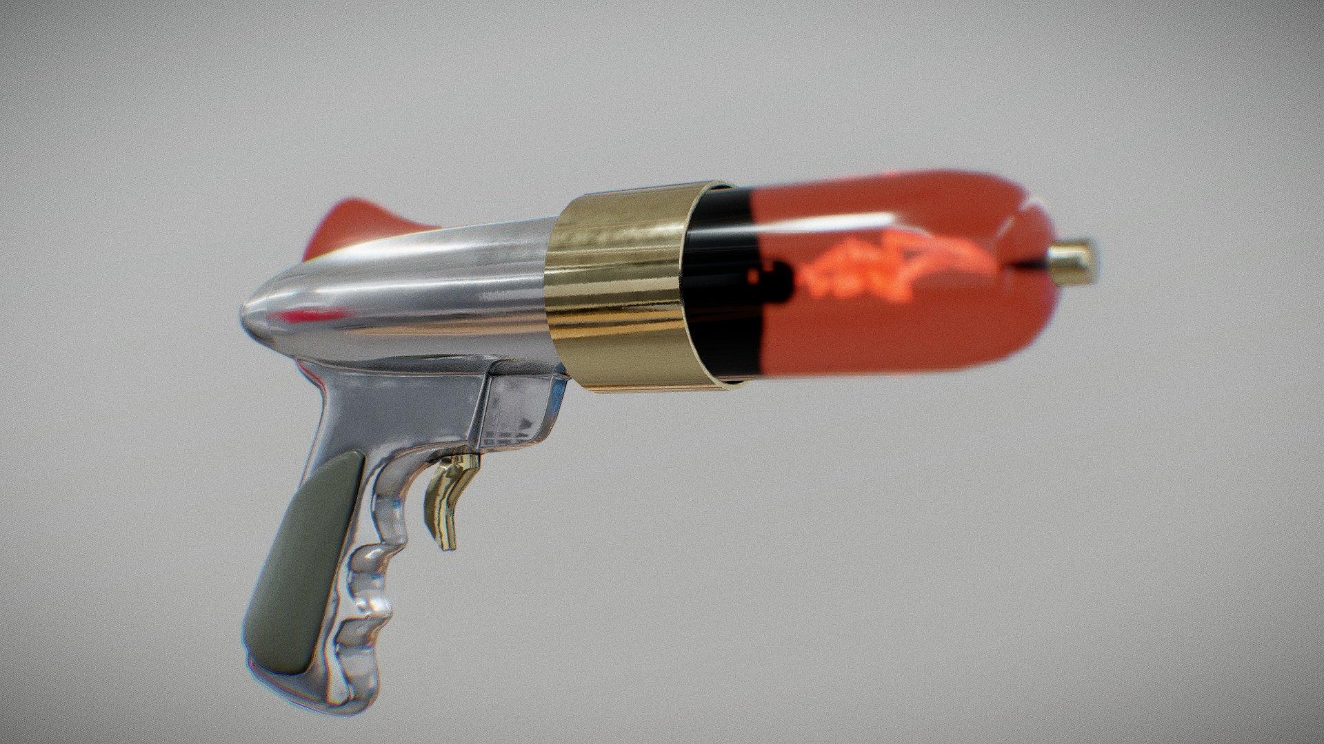 Space Gun 2 3d model