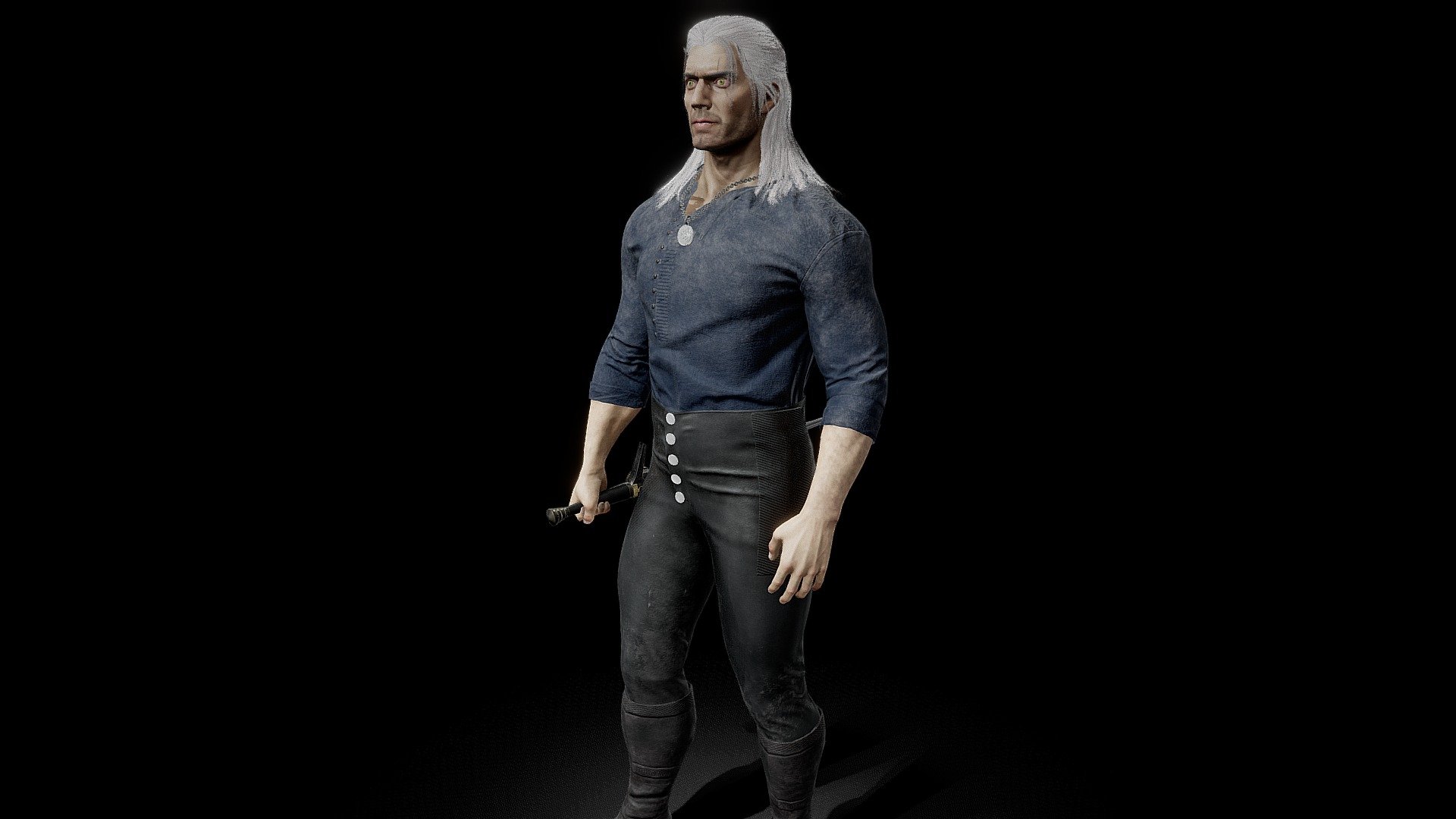 Witcher 3d model