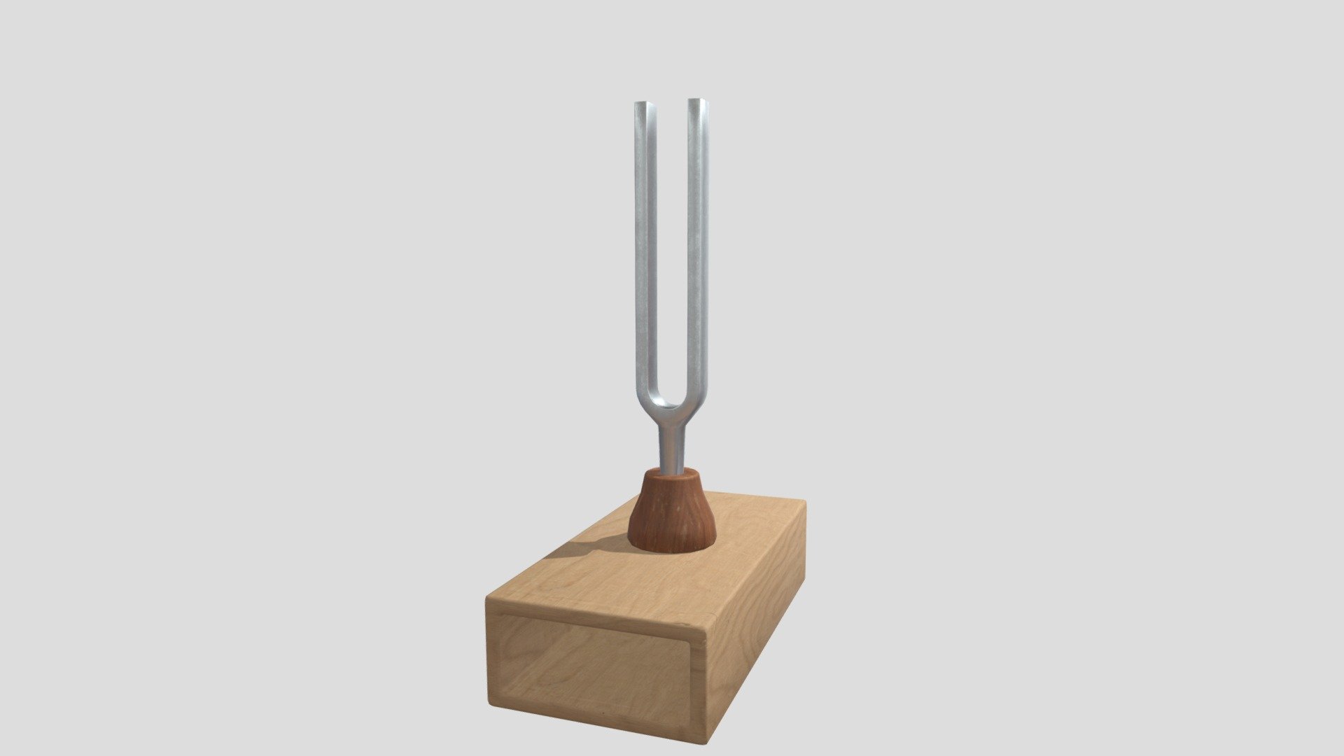 Tuning Fork 440 Hz 3d model