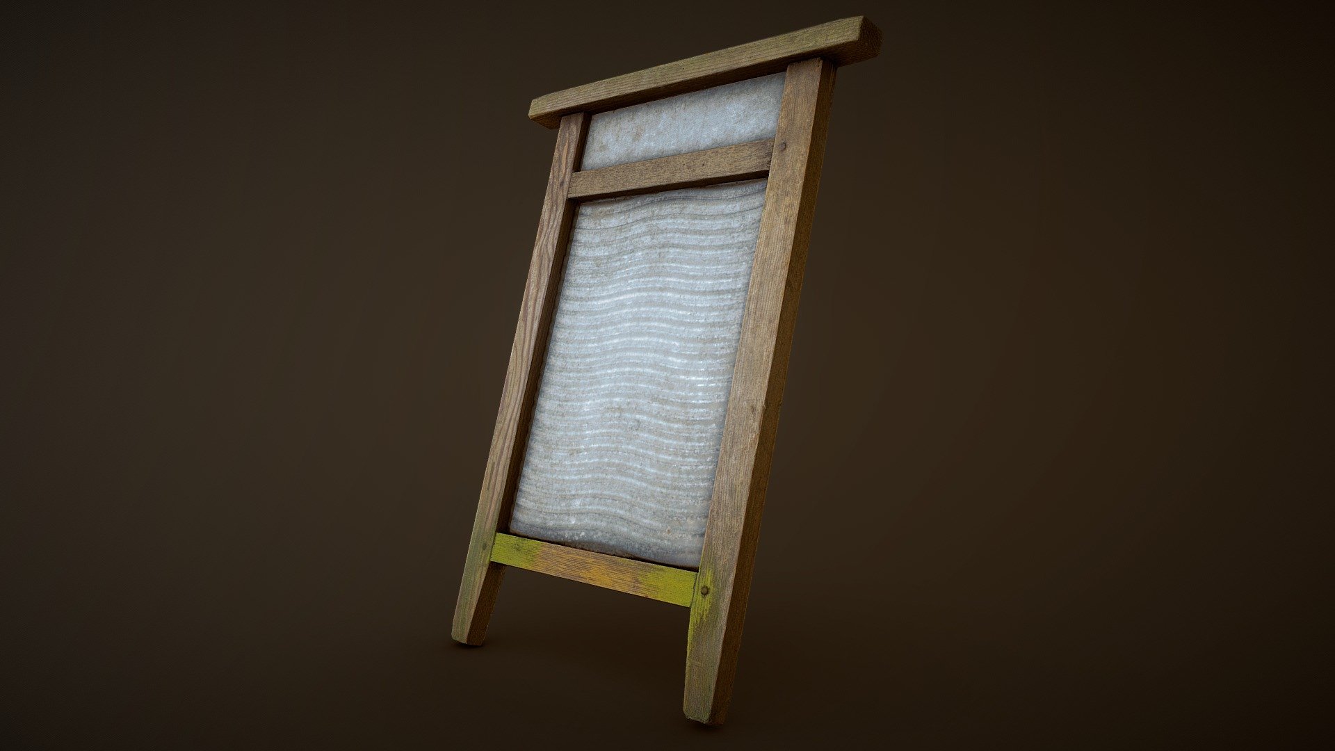 Washboard 3d model