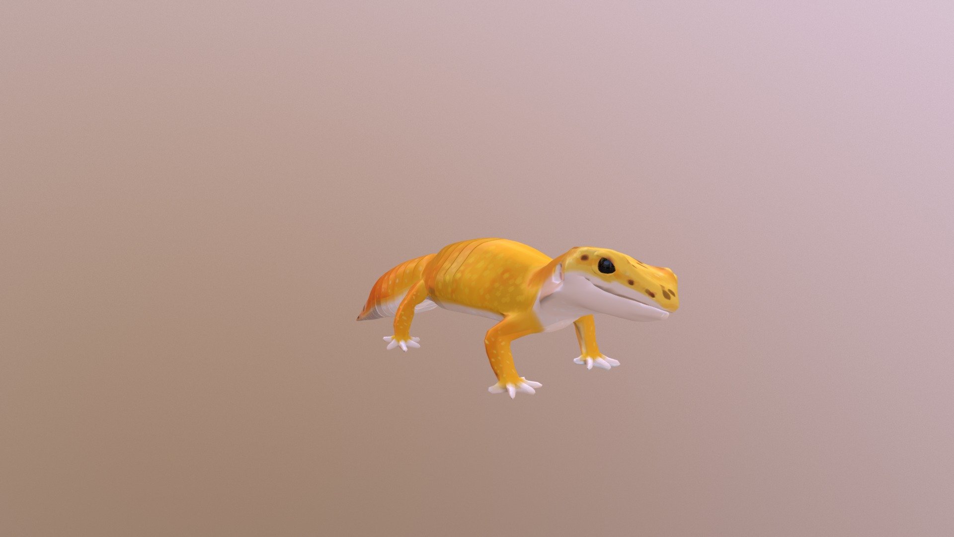 Georgie the Gecko 3d model