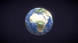 Photorealistic Earth 8k Textures 3D Model