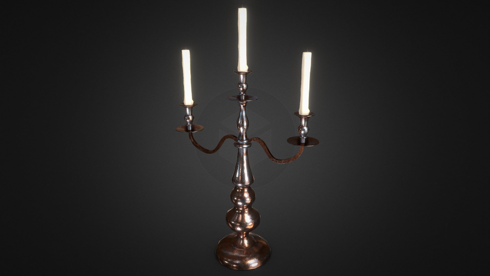 Table Chandelier 3D Model 3d model