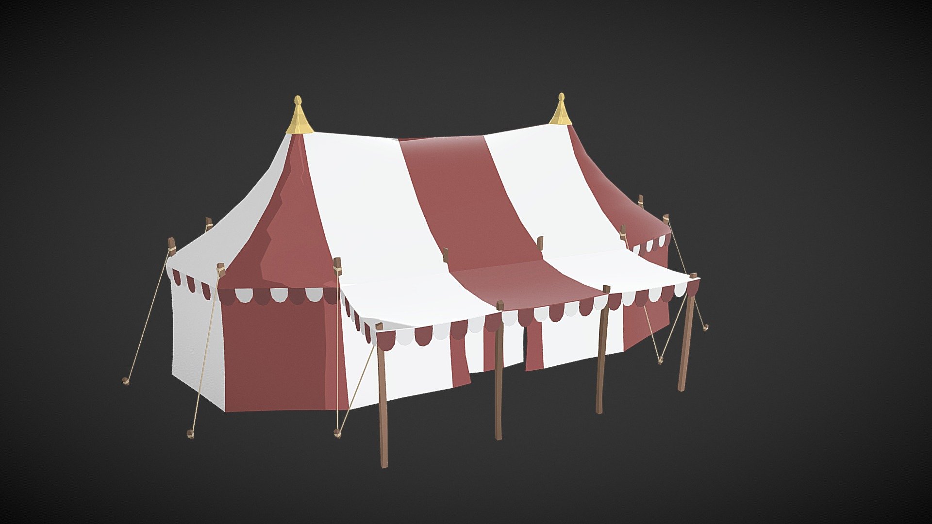 Large Tent 3d model