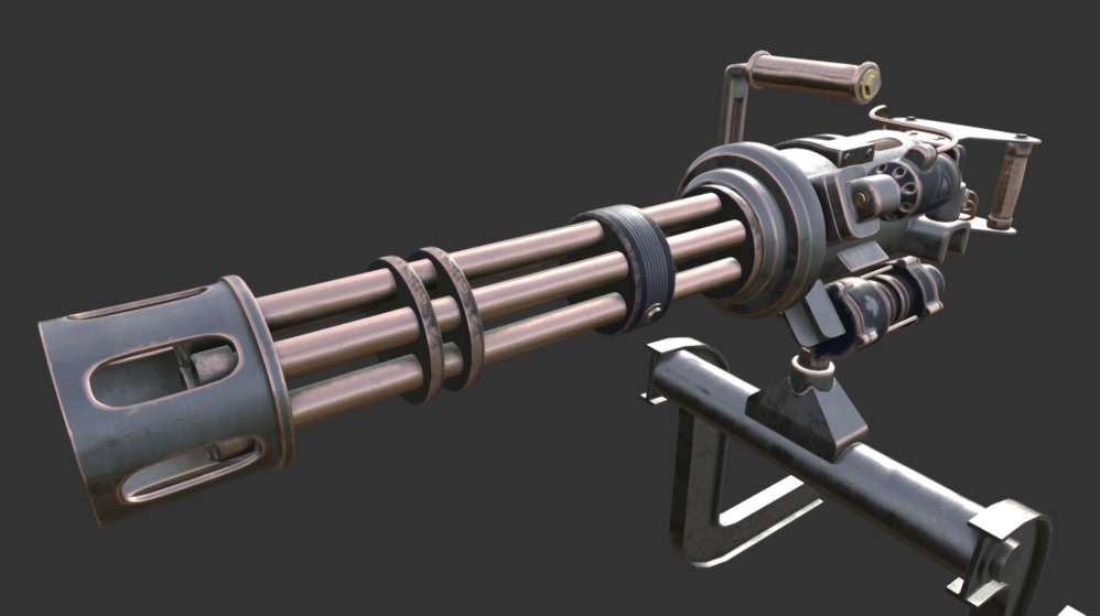 Mini-Gun 3d model