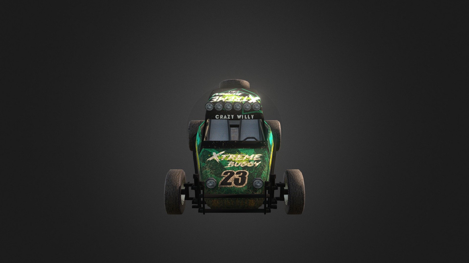 Racing Buggy 3d model