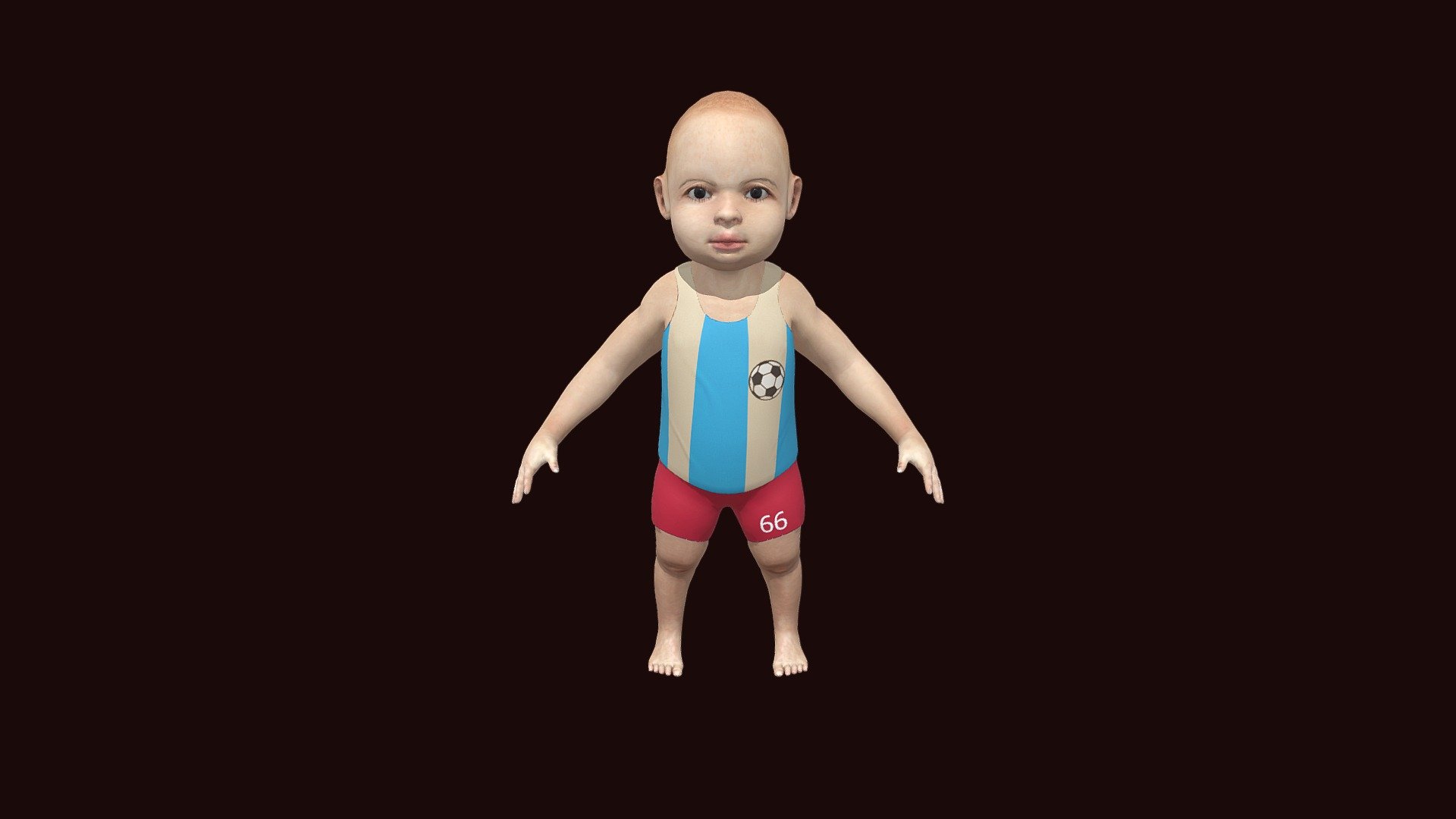 Baby Boy 3d model