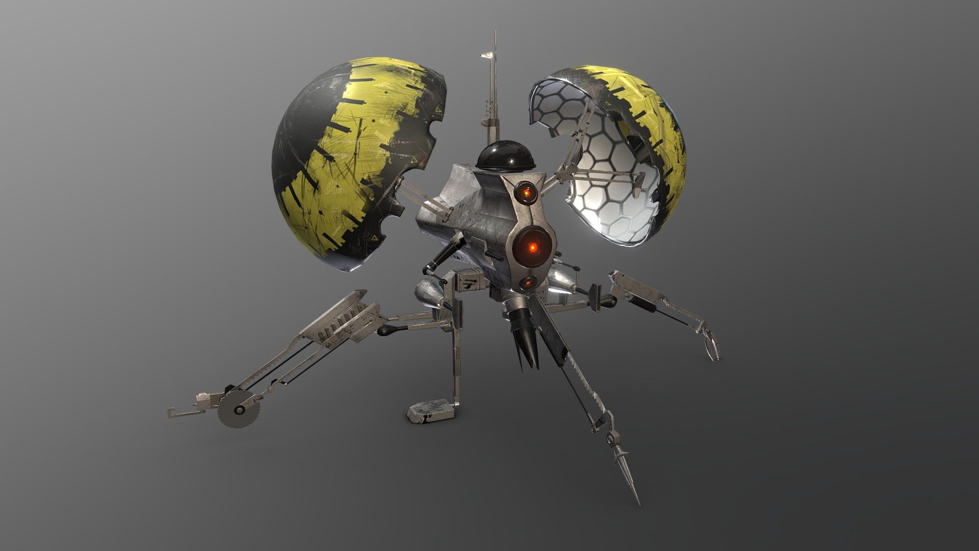 Buzz Droid 3d model