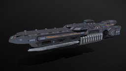 Scifi Light Carrier Valiant