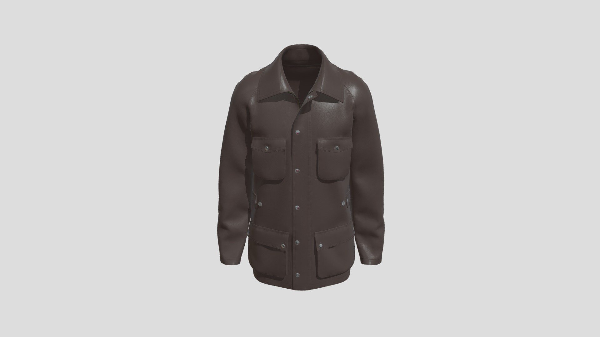 Waxed Jacket 3d model