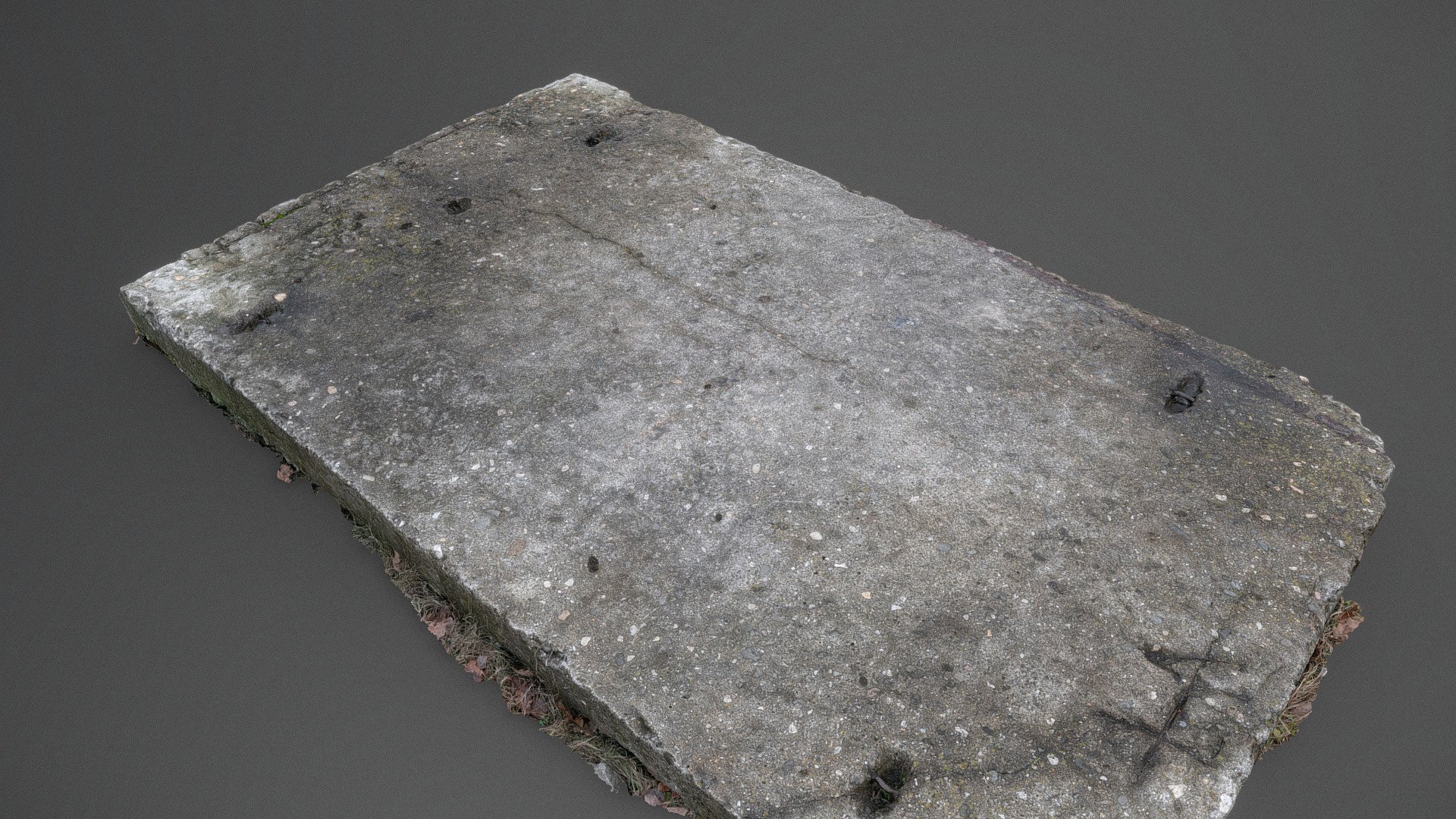 Concrete block 3d model