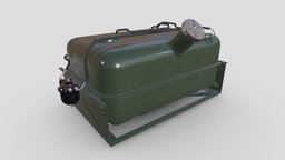 3D Model ZIL-157 Fuel tank_New.