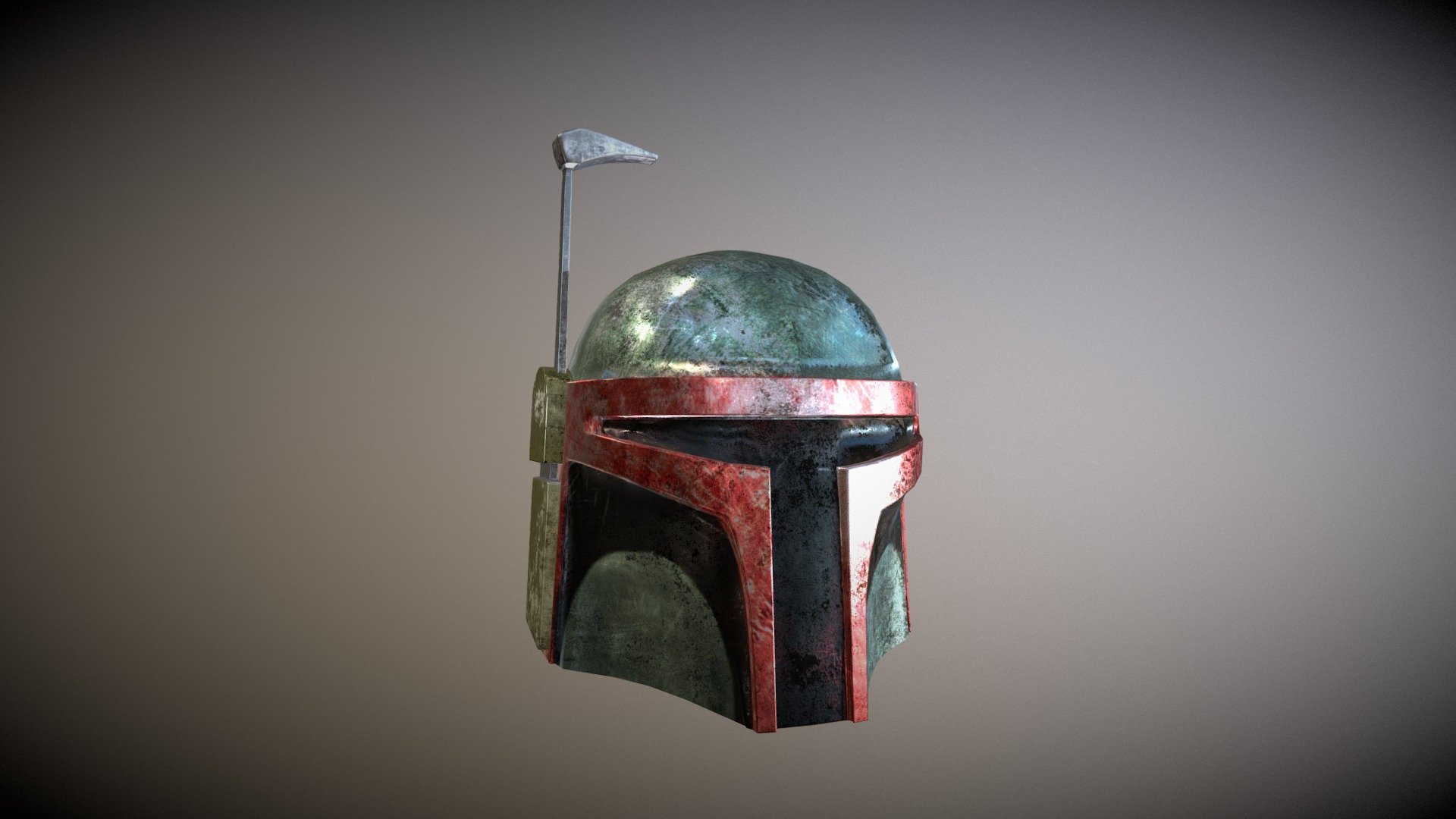 Boba Fett Helmet 3D 3d model