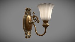 A Highly Detailed Ornamental Sconce