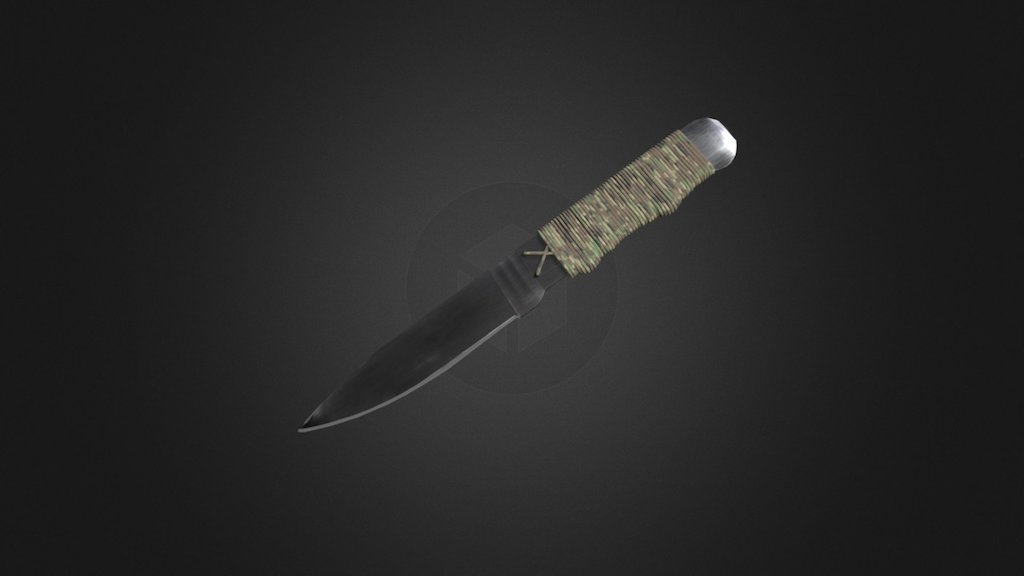 Tiny Knife / Shiv [WIP] 3d model