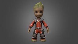 Baby Groot | Re-Edited Textures