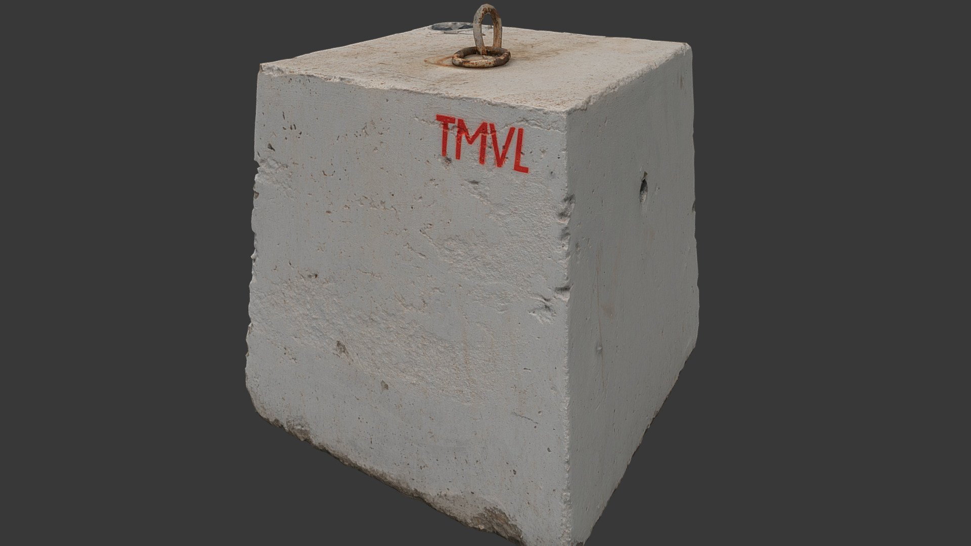 Concrete scan No. 8 3d model