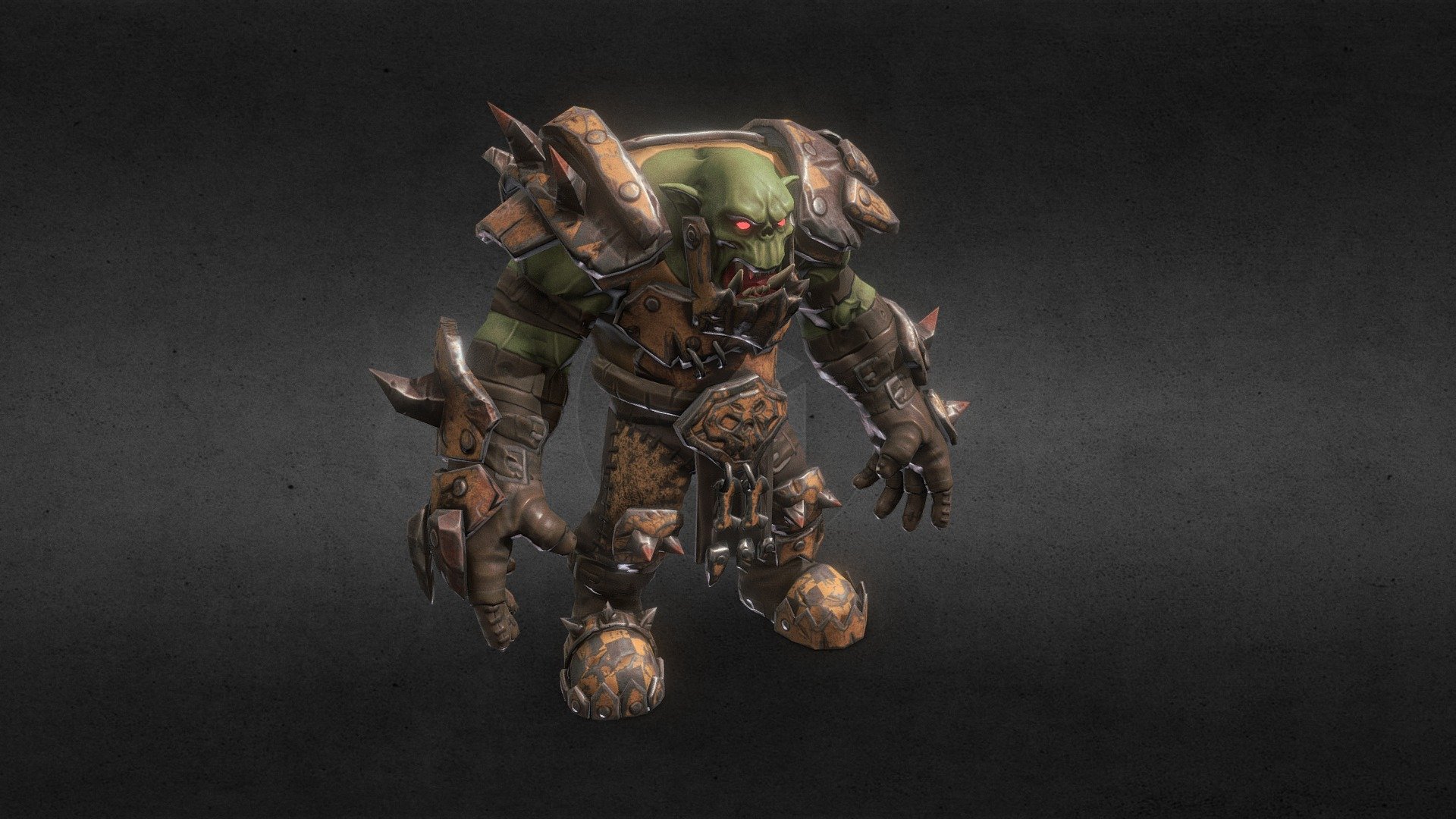 Warhammer 40000 Orc Guy 3d model