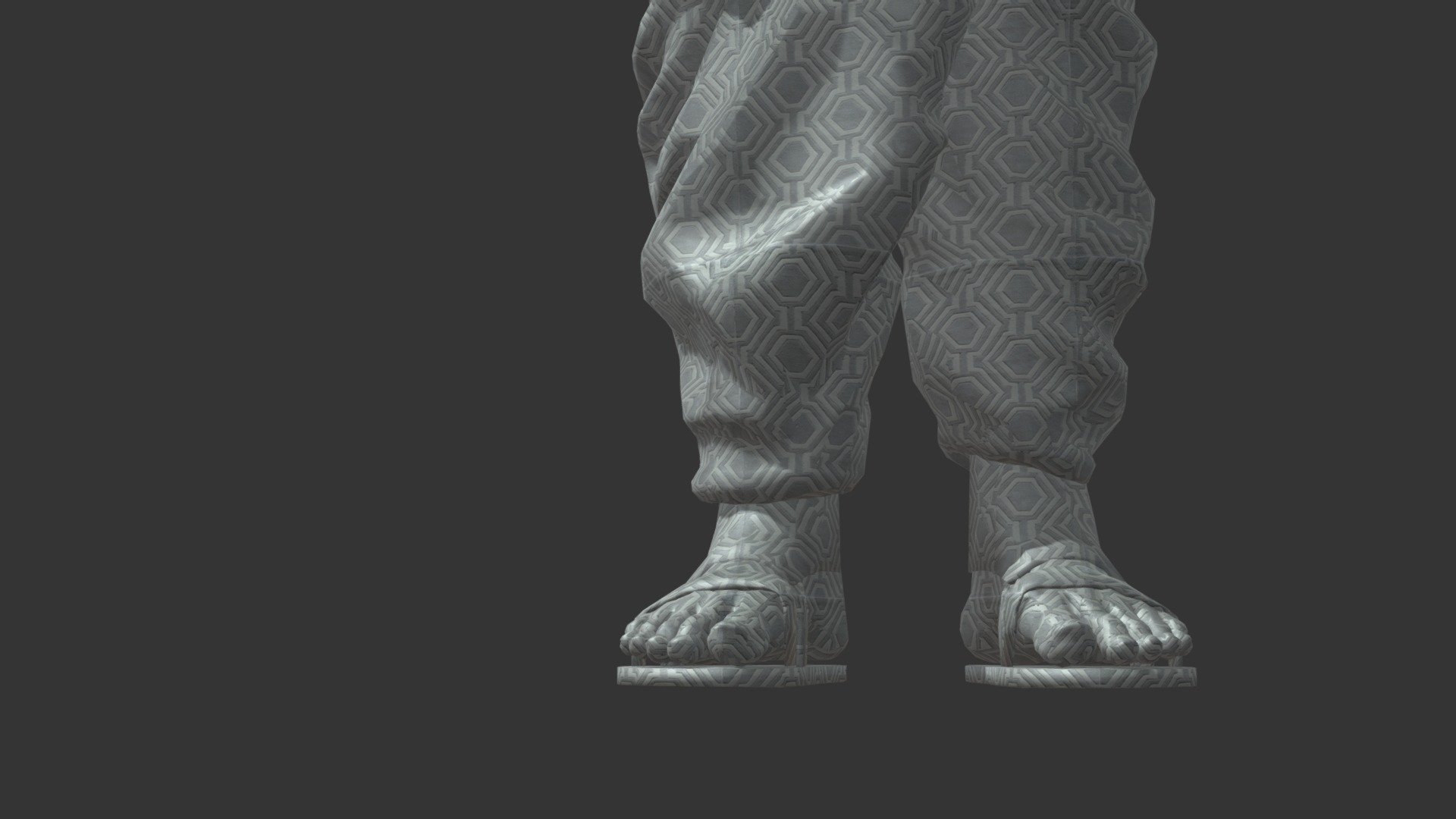 Statue-of-unity 3d model