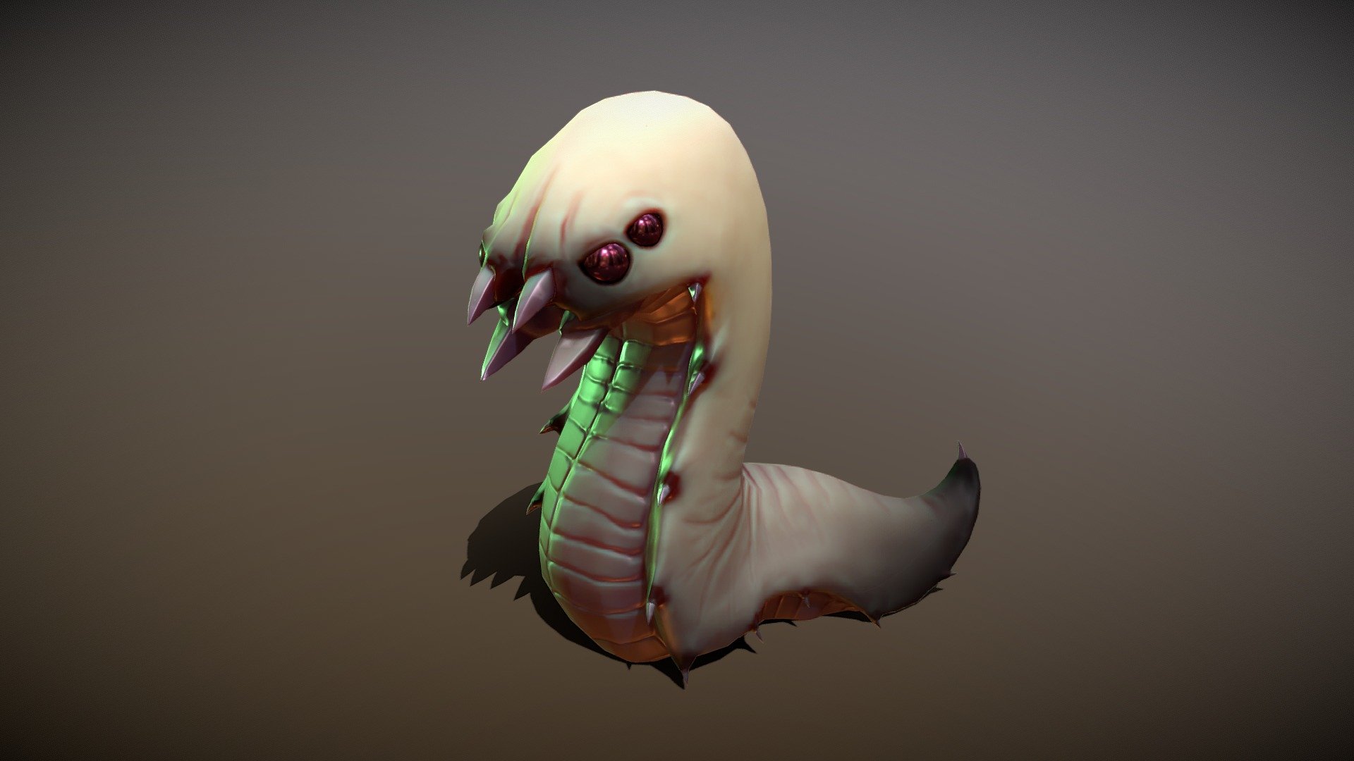 SpellRogue: Grub 3d model