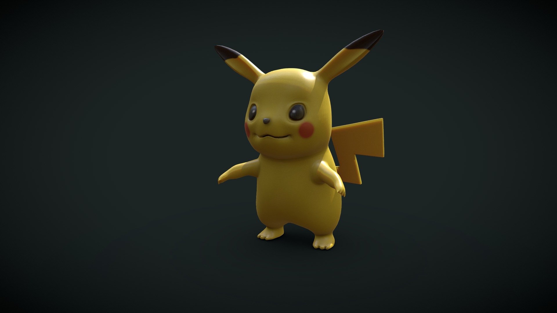 Pikachu 3d model