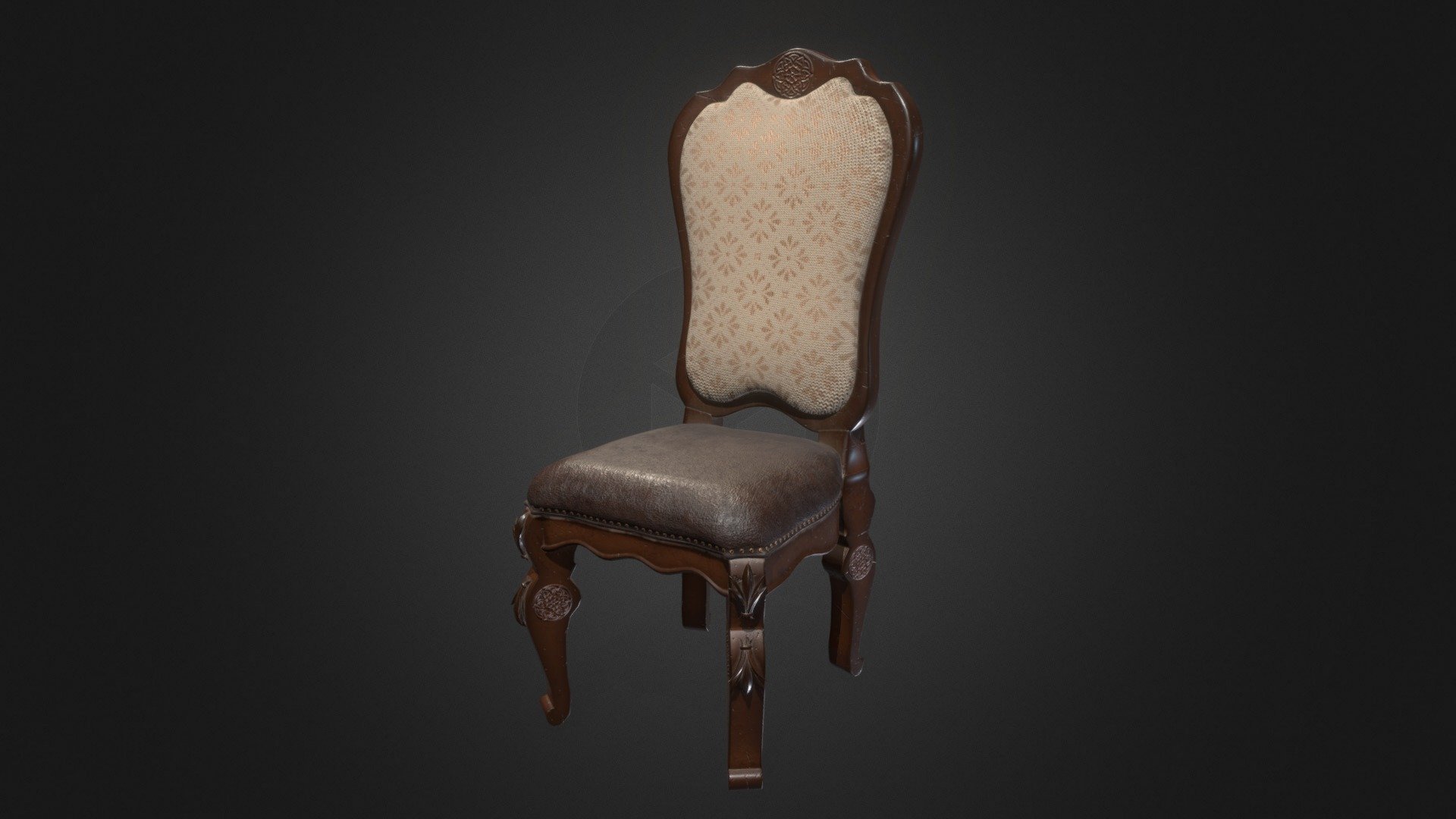 Victorian chair 3d model