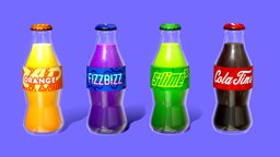 Glass Soda Bottles