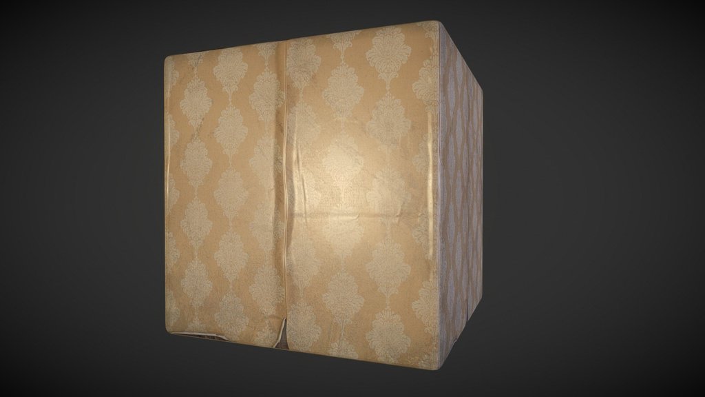 Victorian Wallpaper Materials 3d model