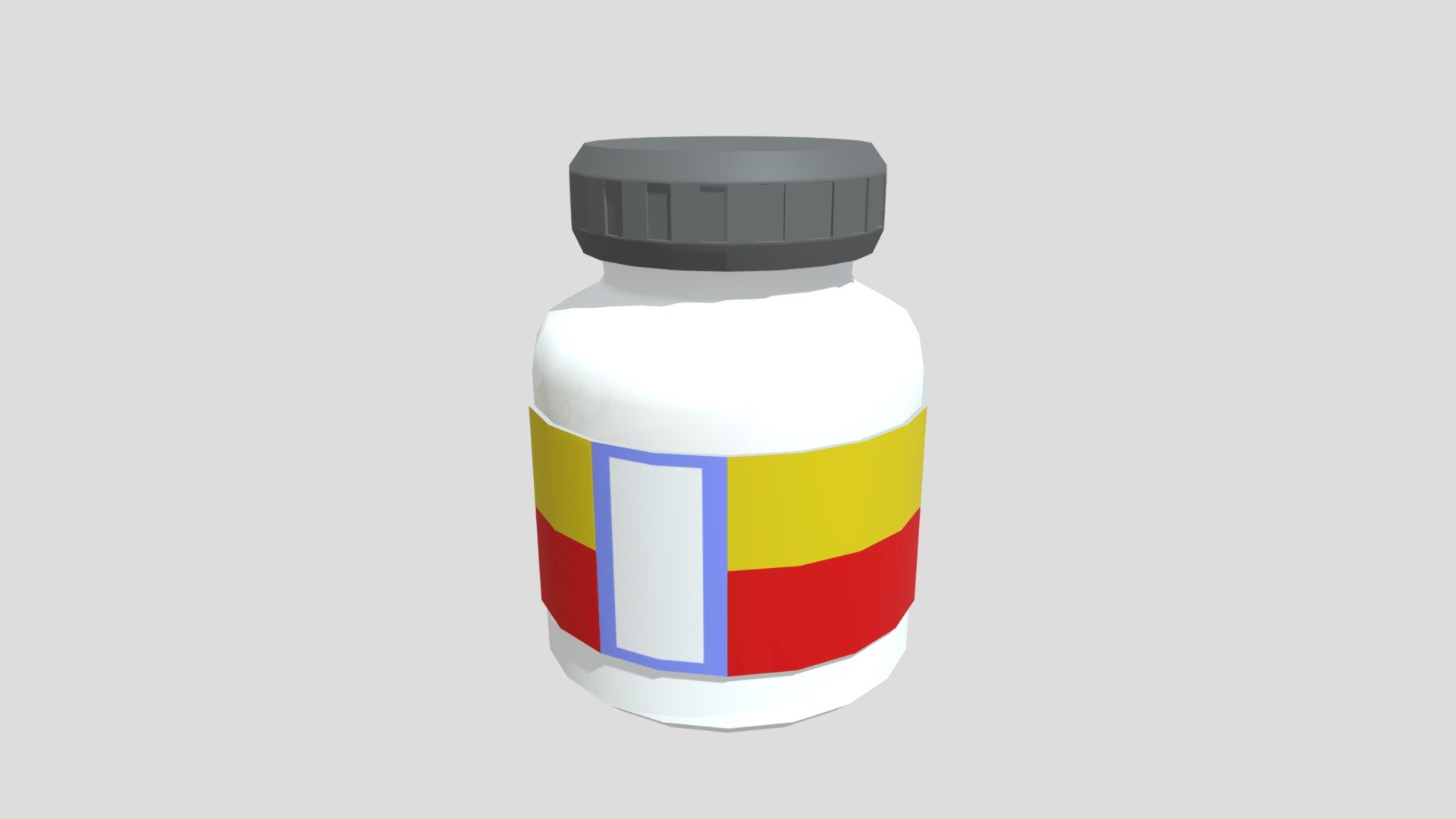 Medicine packging. 3d model