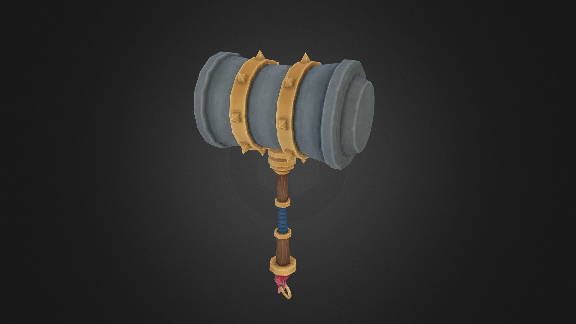 Stone Hammer NEW 3d model