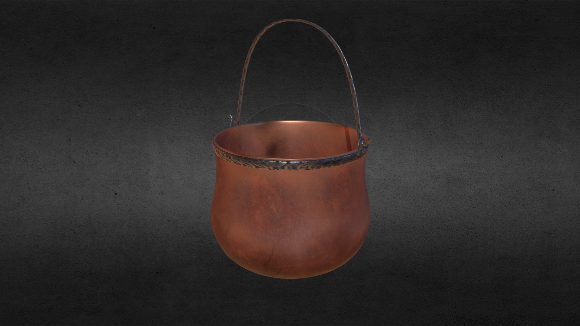 Copper Kettle 3d model