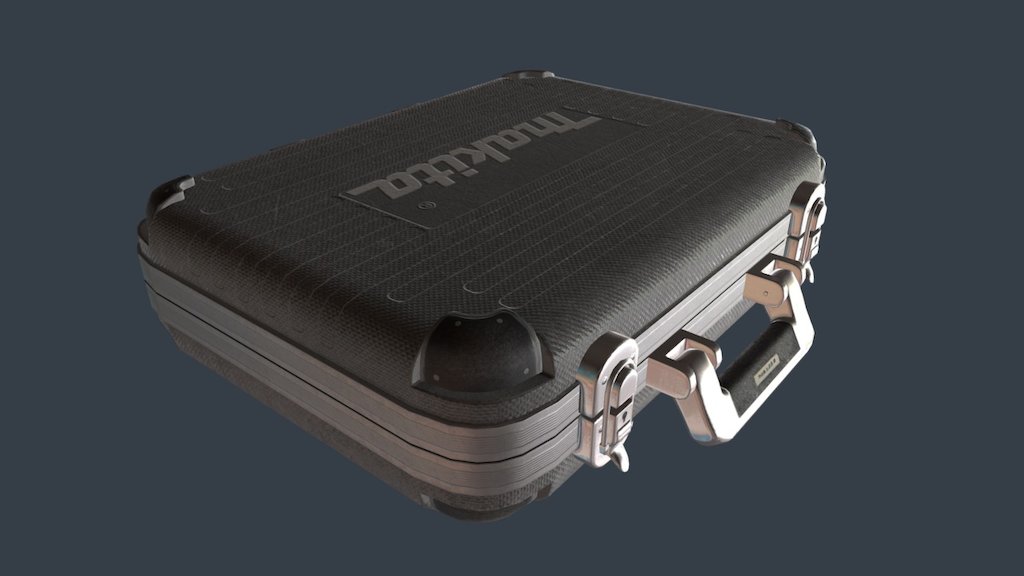 Makita Power Tool Carrying Case 3d model