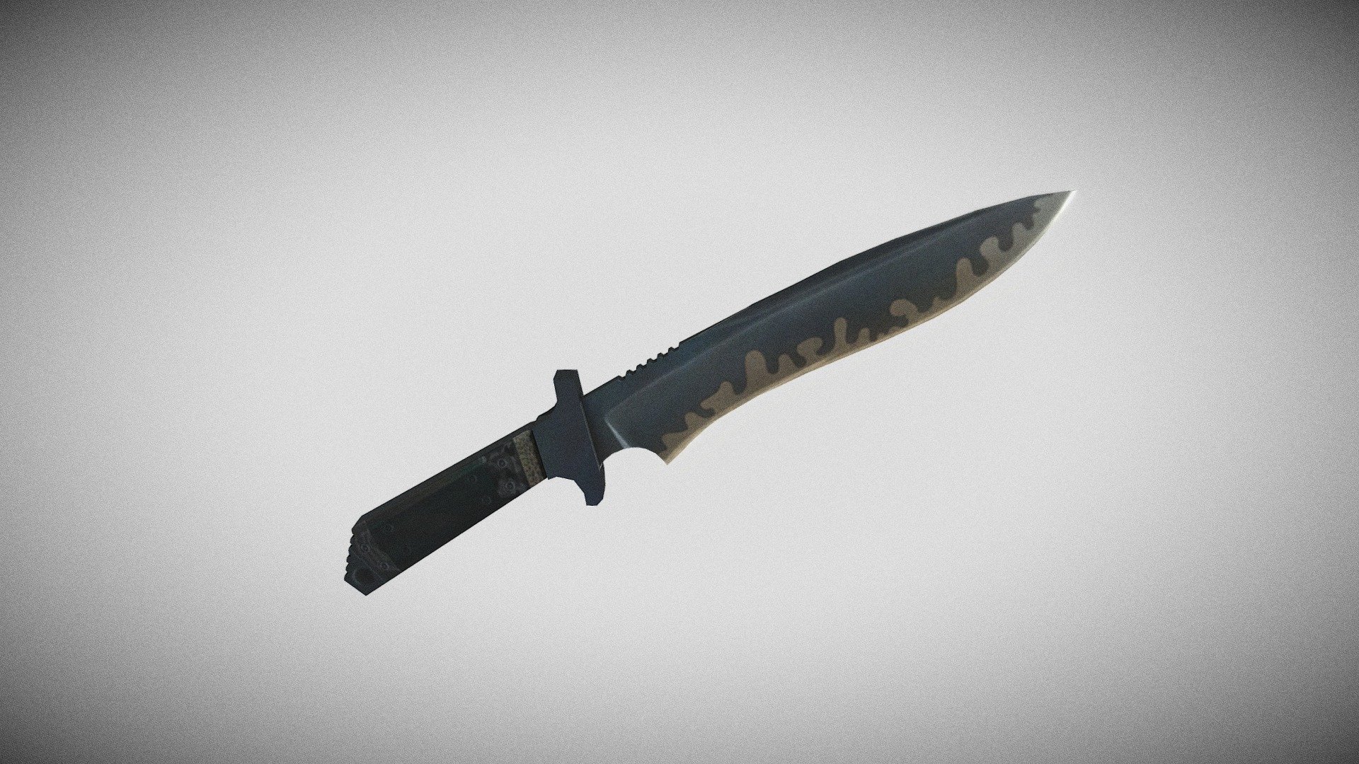 Classic Knife 3d model