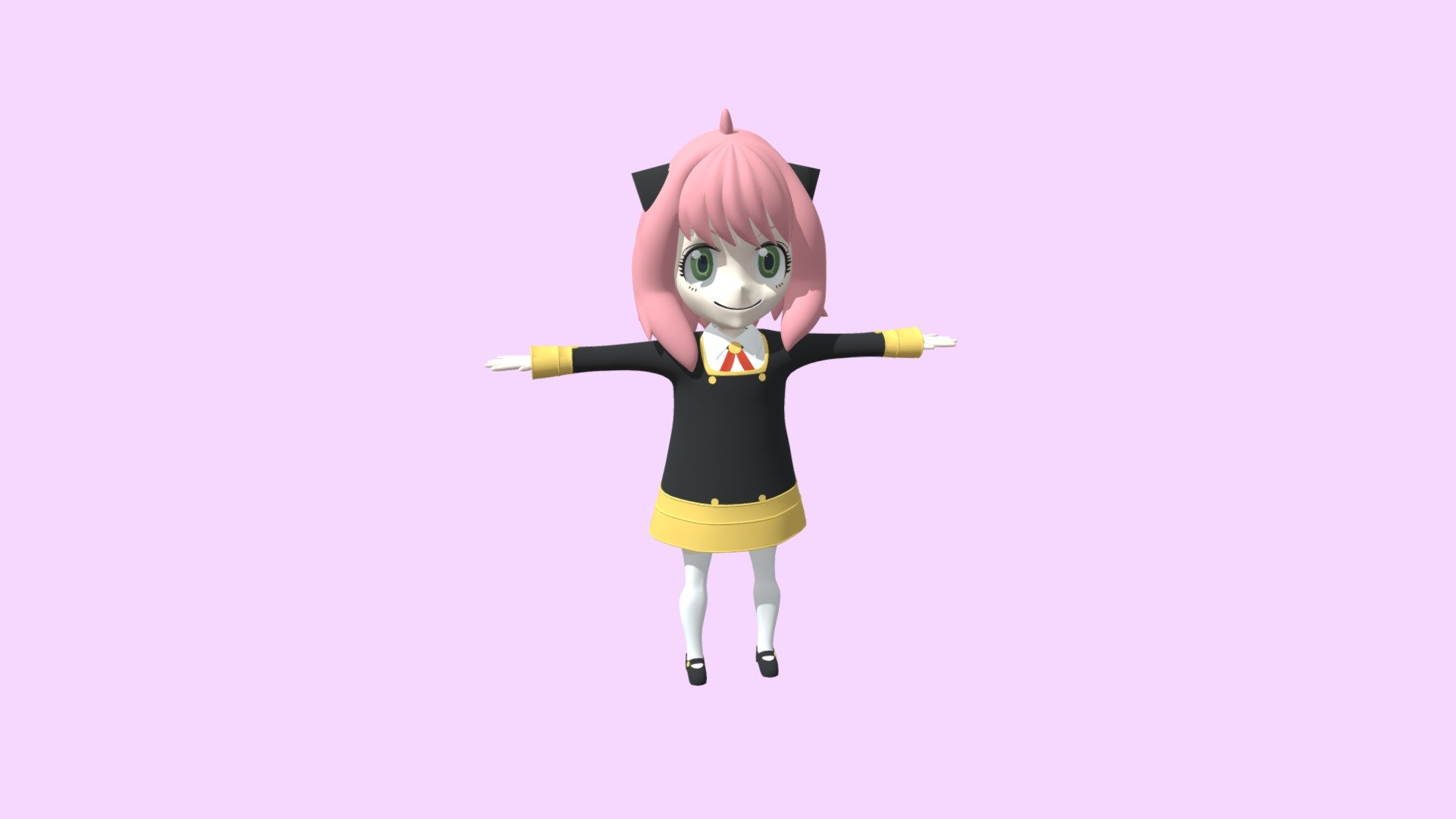 anya 3d model