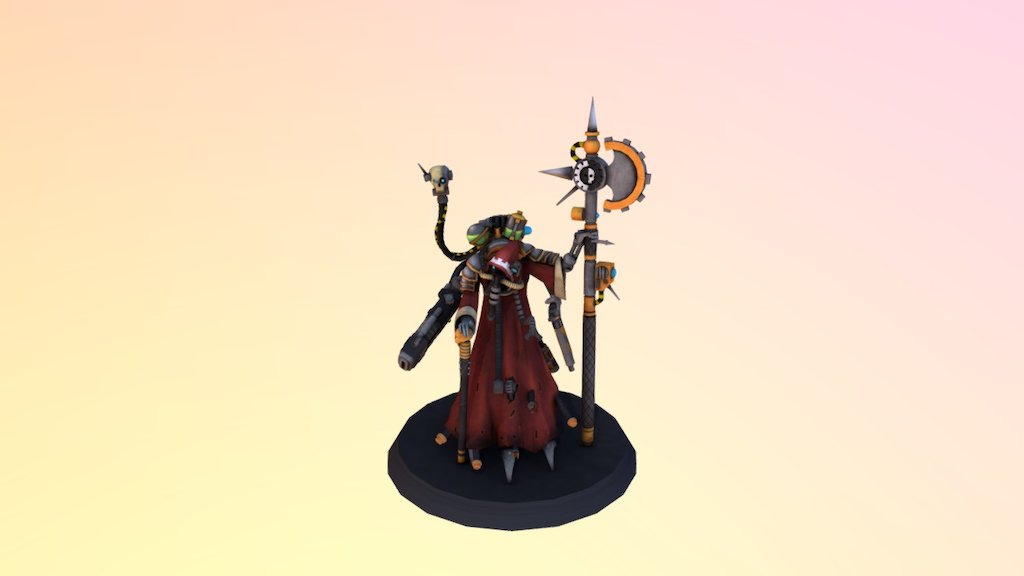 Tech Priest 3d model