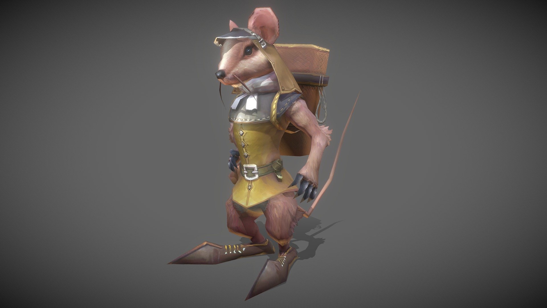 Rat Man 1 3d model