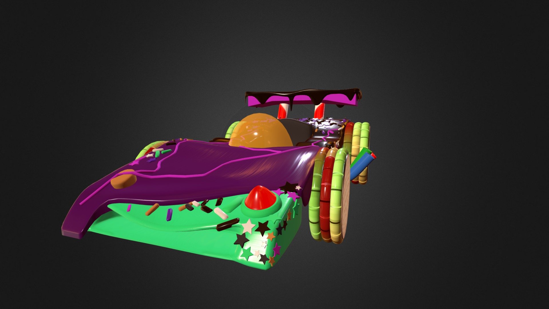 Vanellope Kart 3d model