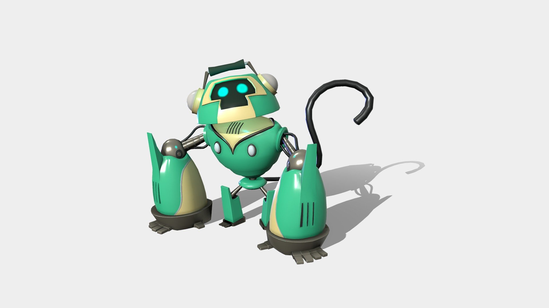 Mech Monkey 3d model